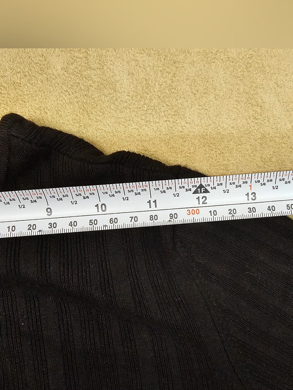 Garage Black Ribbed Button-Front Cropped Sweater - Picture 6 of 8
